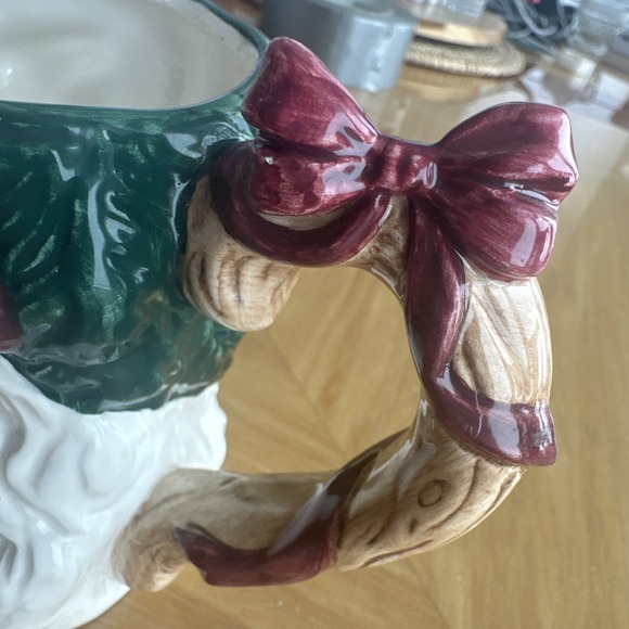 Vintage Santa Head Christmas Mug 16 Oz - Picture 3 of 6